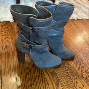 Coach green Suede boots